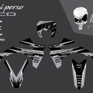 kit deco sherco 50 Semi perso, made in France , qualité motocross , prix top. être unique à petit prix c est possible