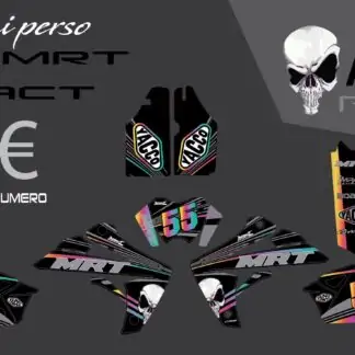 Transformez votre moto avec notre kit déco rieju mrt 50 personnalisable, fabriqué en France à partir de matières de haute qualité. Choisissez parmi des options brillantes comme holographique, chrome, pailleté, métallique ou chrome forgé pour donner à votre moto une touche personnelle qui ne passera pas inaperçue. Faites de votre moto un véritable reflet de votre style !