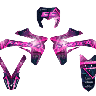 kit deco sherco 50 Semi perso, made in France , qualité motocross , prix top. être unique à petit prix c est possible