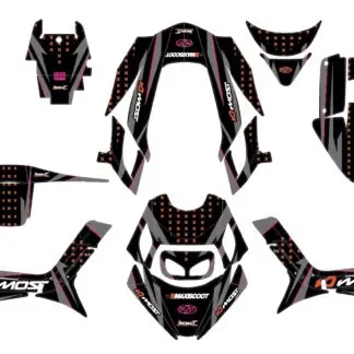 Kit déco BCD « Flash » — scooter 50