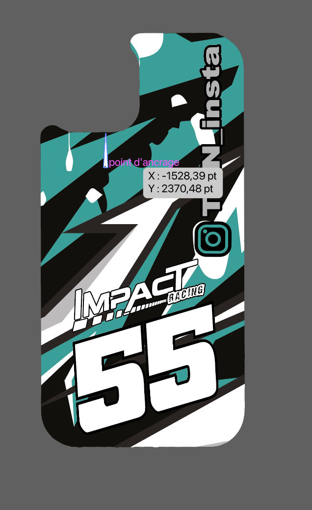 Coque de téléphone personnalisée — motif 14