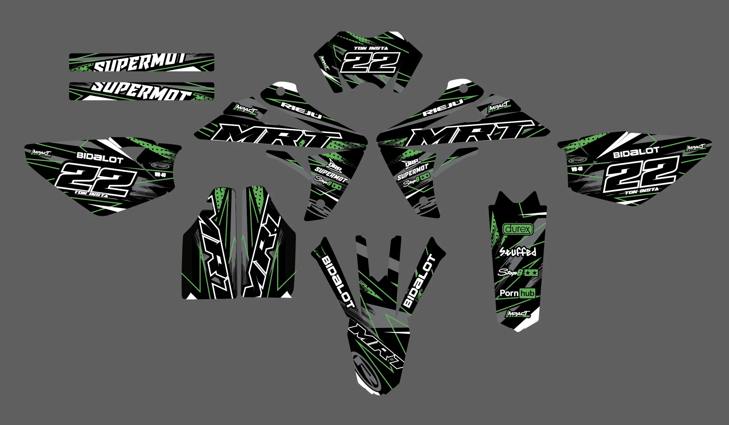 rieju mrt kit déco