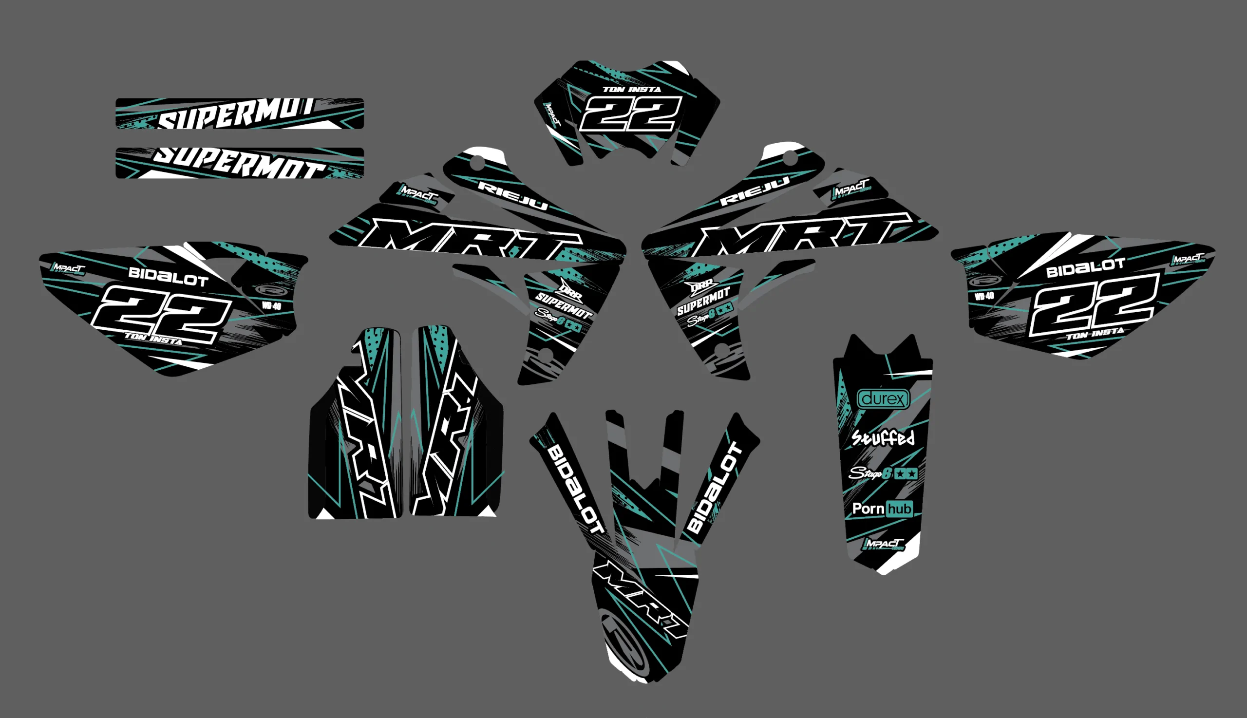 rieju mrt kit déco