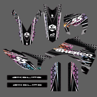 kit deco sherco 50cc ,made in france , qualitée motocross , prix au top