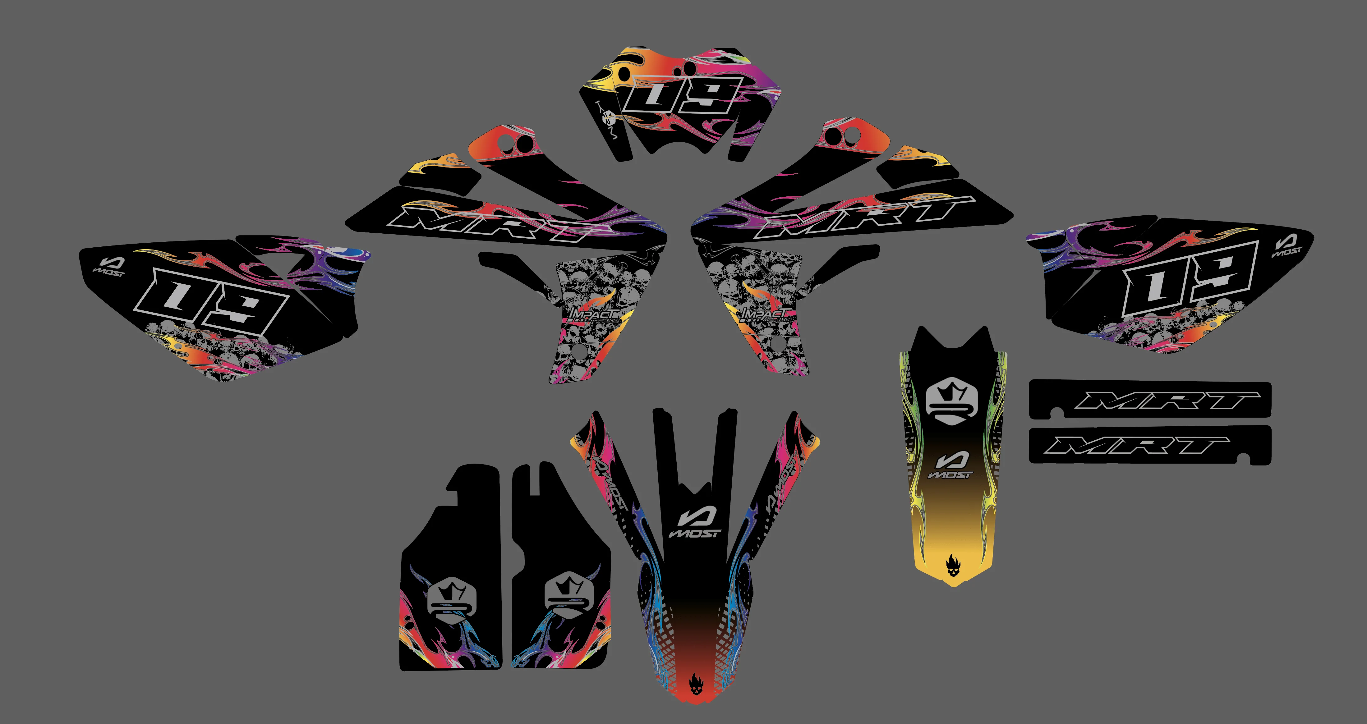 kit deco moto