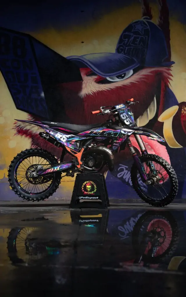 kit deco impact racing kit deco motocross ktm
