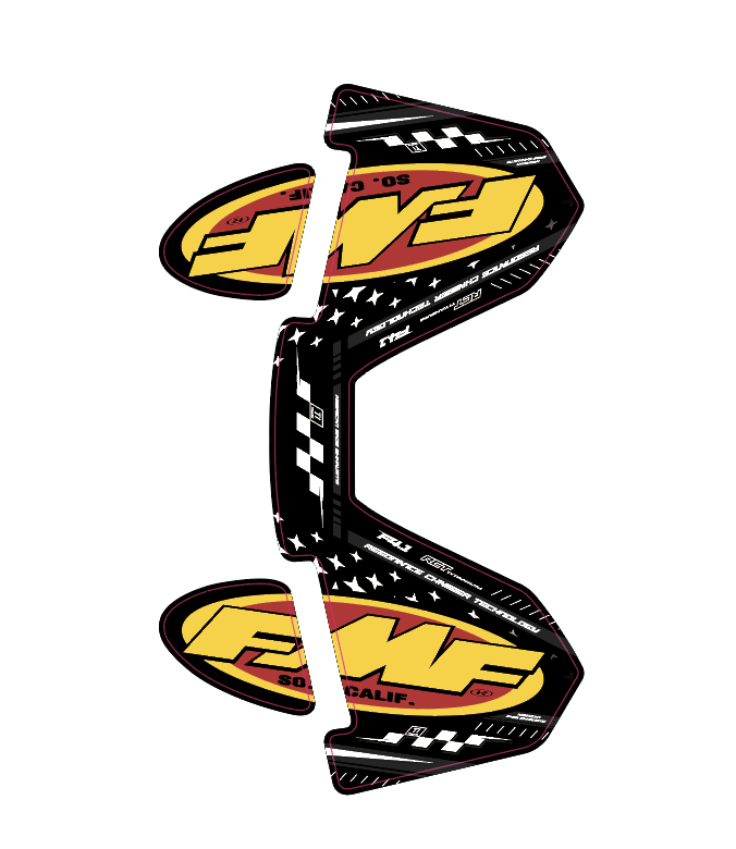 fmf 4.1 autocollant stickers kit deco