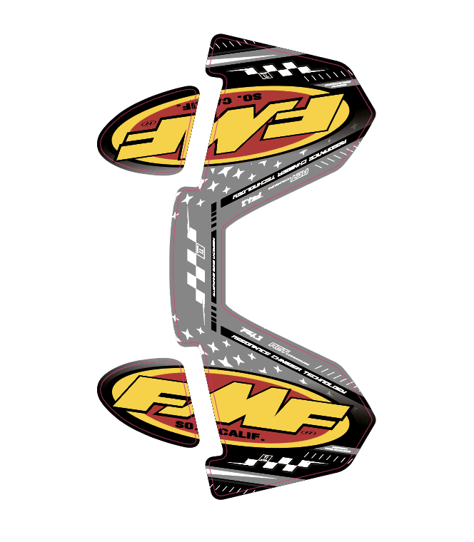 fmf 4.1 autocollant stickers kit deco