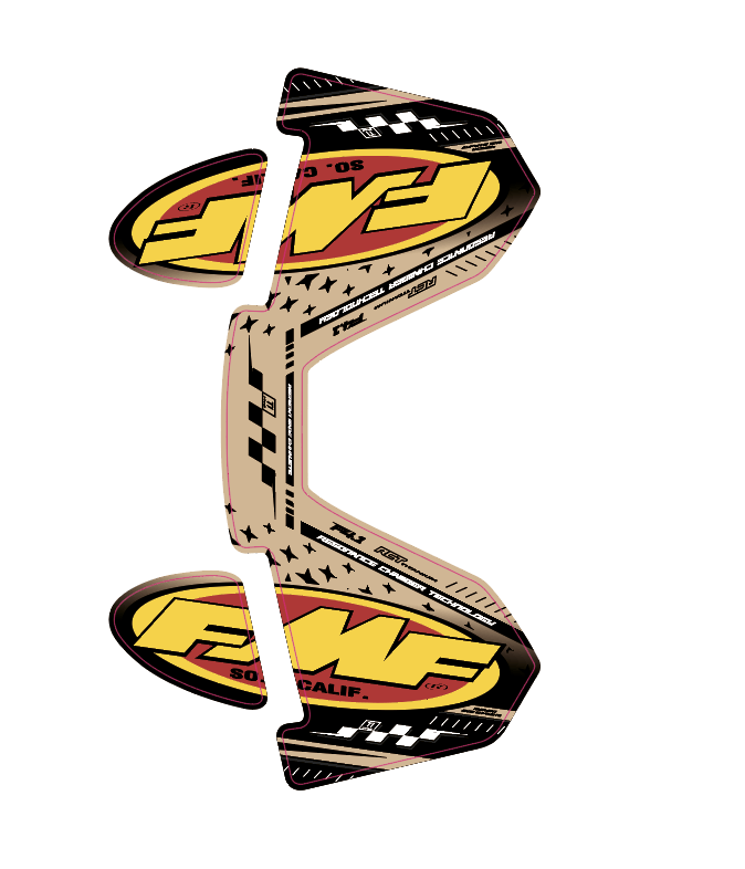 fmf 4.1 autocollant stickers