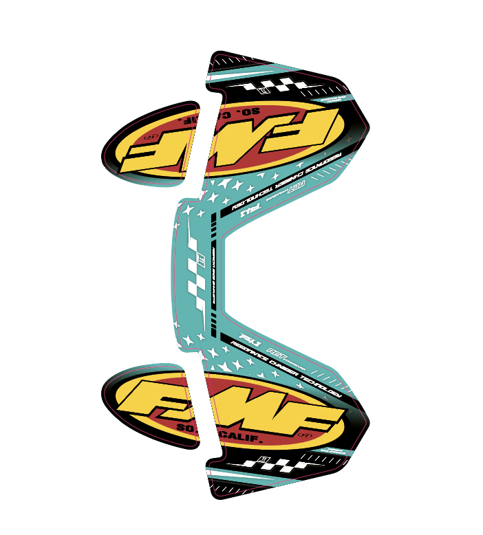 fmf 4.1 autocollant stickers