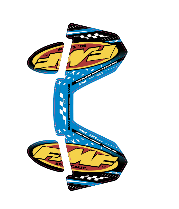 fmf 4.1 autocollant stickers
