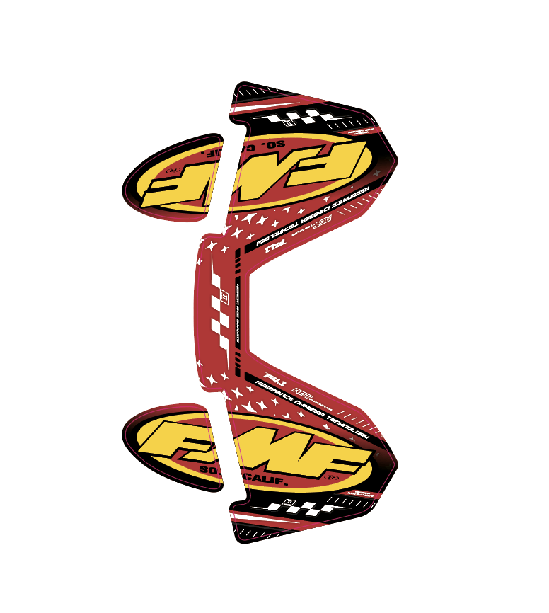 fmf 4.1 autocollant stickers