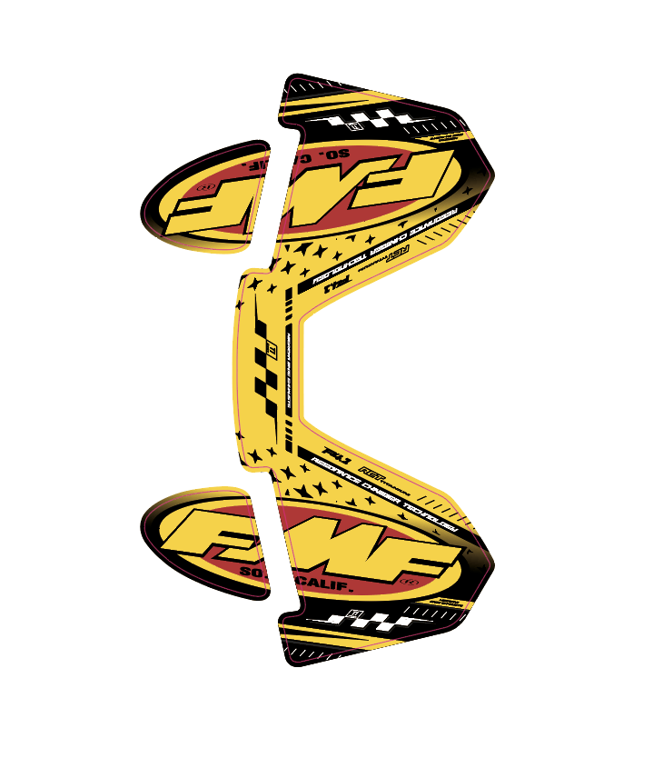fmf 4.1 autocollant stickers