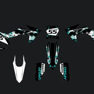 Kit déco KTM 125/450 SX et SXF 2023/2025 — ktm sx 2023/2025 ride 1