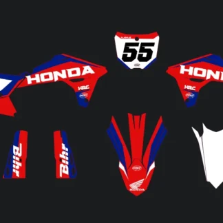 Kit déco Honda crf 450 2027 — honda hrc 2027